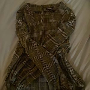 plaid pullover long sleeve